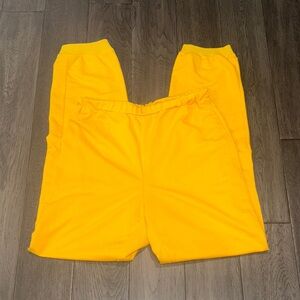 SHEIN Bright Yellow women’s sweatpants joggers